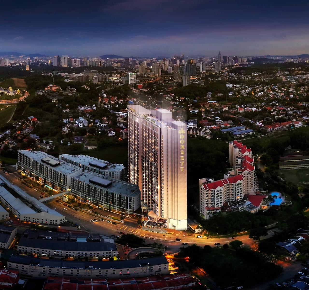 吉隆坡哈达马斯帝盛酒店 外观 照片 The 38-storey residential tower