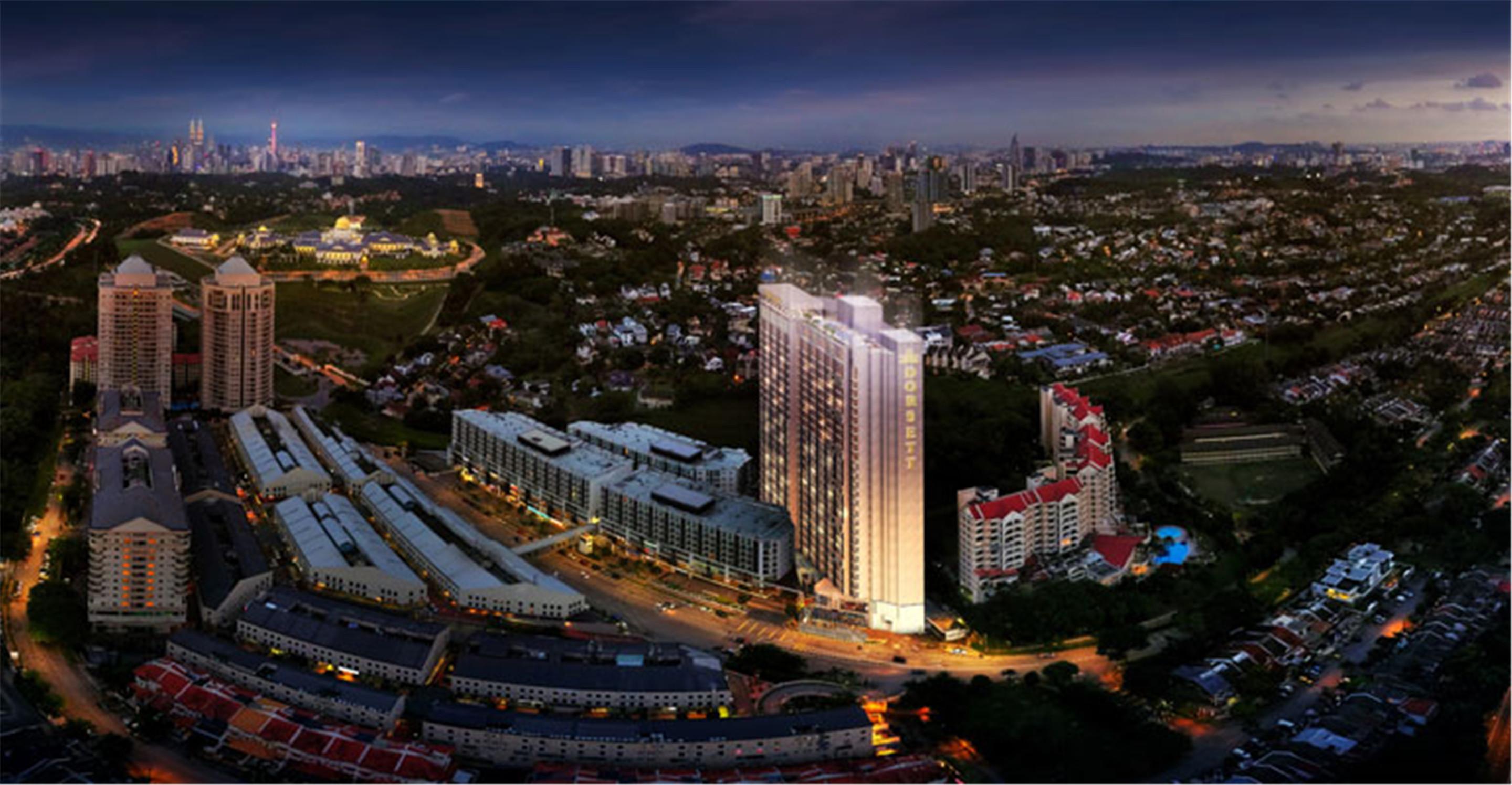 吉隆坡哈达马斯帝盛酒店 外观 照片 The 101 at night