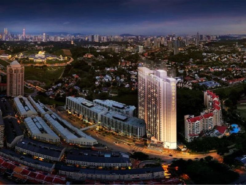 吉隆坡哈达马斯帝盛酒店 外观 照片 Aerial view of the complex
